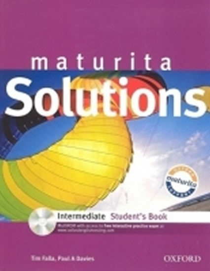 Maturita Solutions Intermediate Student´s Book with Multi-ROM (CZEch Edition)