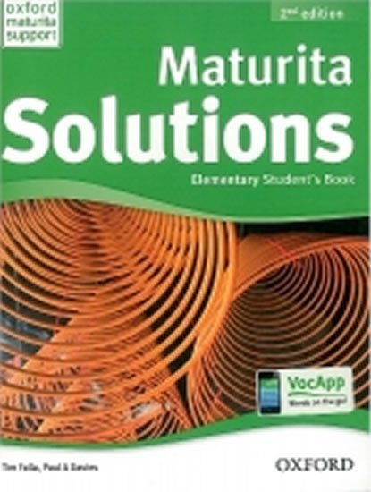 Maturita Solutions Elementary Student´s Book 2nd (CZEch Edition)