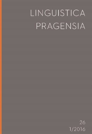 Linguistica Pragensia 1/2016