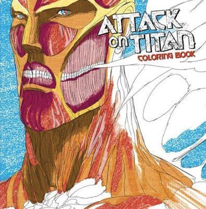 Attack on Titan: Adult Coloring Book