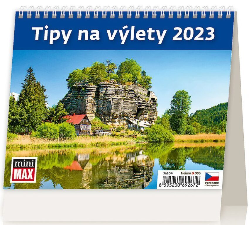 MiniMax Tipy na výlety 2023 - stolní kalendář
