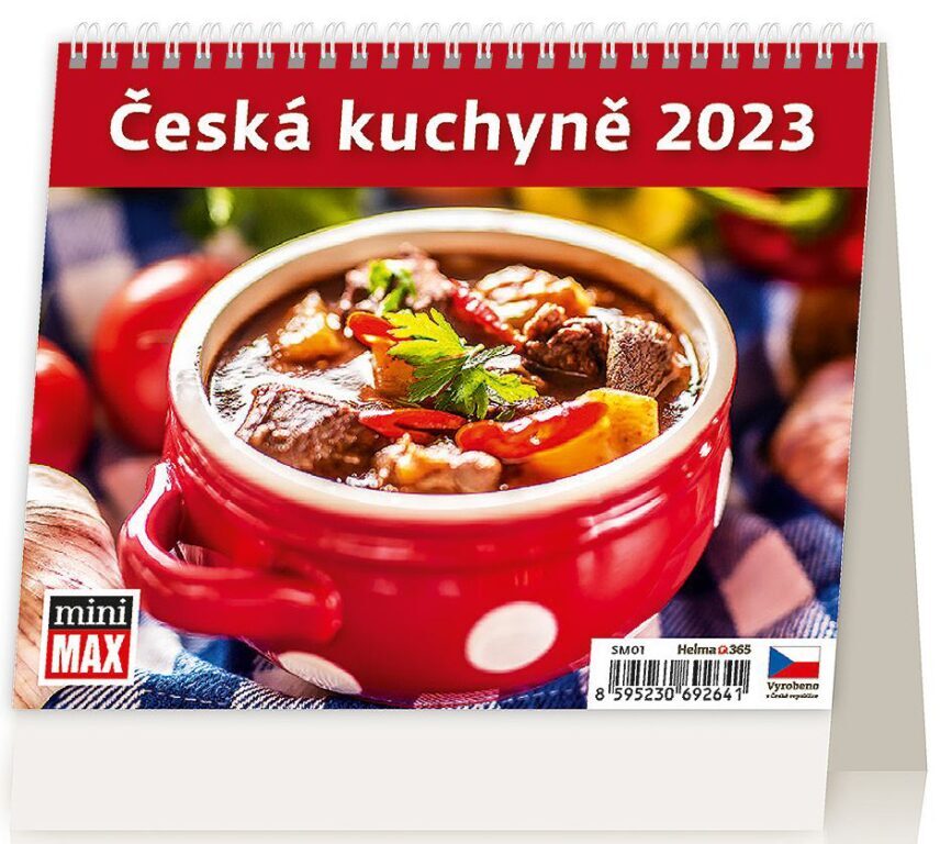 MiniMax Česká kuchyně 2023 - stolní kalendář