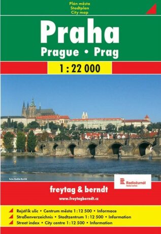 Praha atlas 1:22 000 (brožura A6)