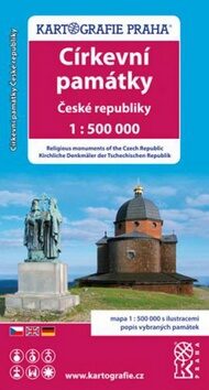 Církevní památky České republiky/1:500 tis.(tematická mapa)
