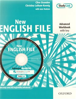 New English File advanced workbook with key + MultiROM pack